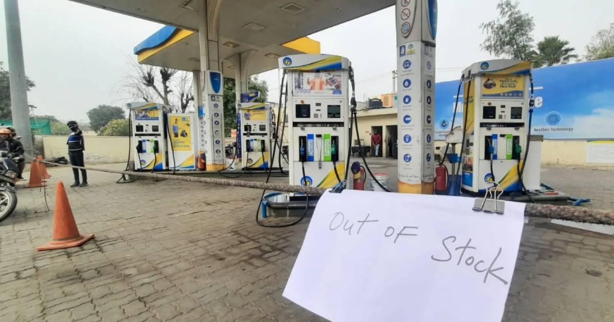 Chandigarh imposes temporary restrictions on fuel sales at petrol pumps amid truckers' strike